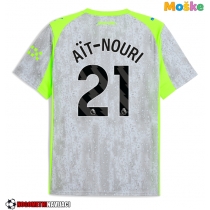 Moške Nogometnih dresov Manchester City Rayan Ait-Nouri #21 Tretji 2025-26 Kratki rokavi